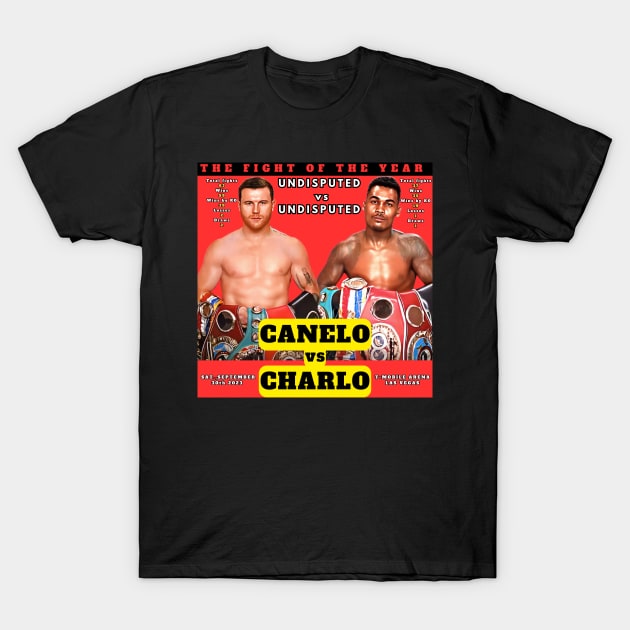 Canelo vs Charlo Alternative T-Shirt by M.I.M.P.